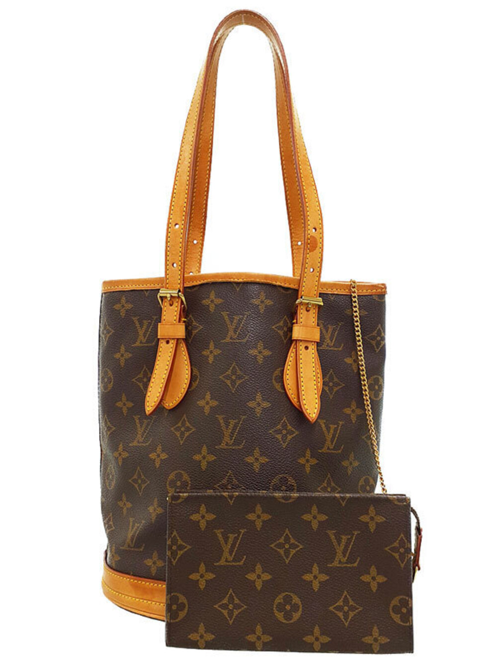 Louis Vuitton Monogram Bucket Shoulder Bag